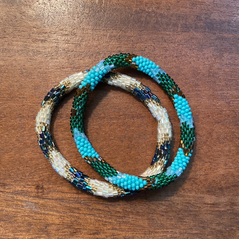 Sashka Set of Two - Beaded Bracelets